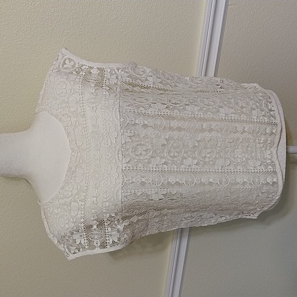 DKNY Jeans Lace Blouse